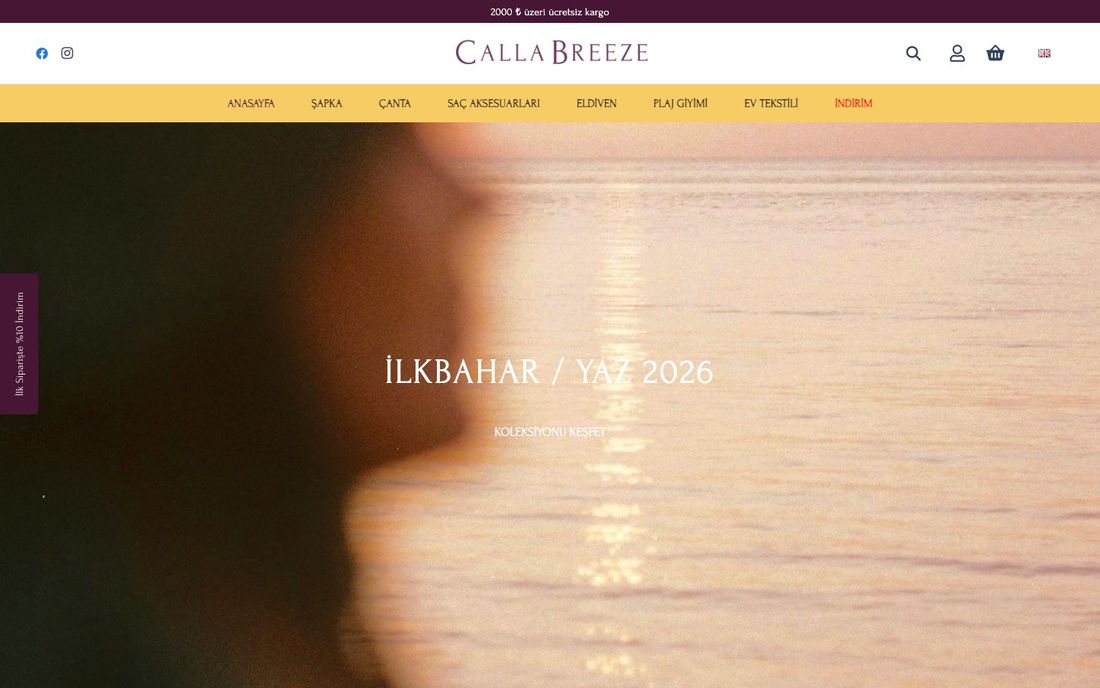 Calla Breeze — Website
