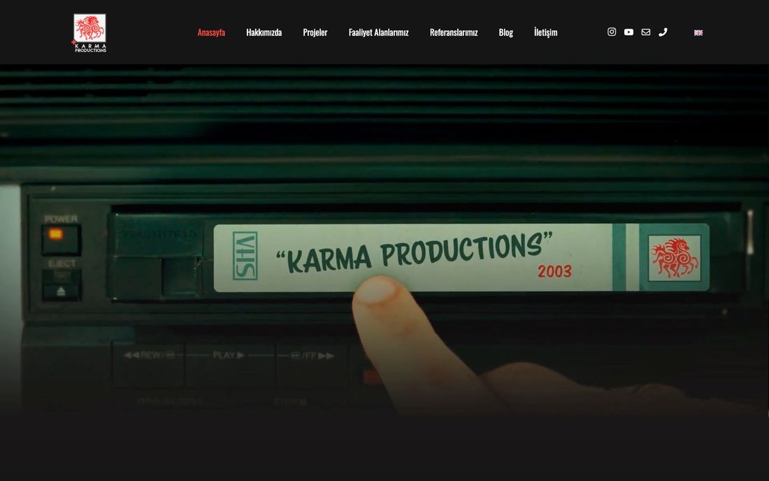 Karma Yapım — Website