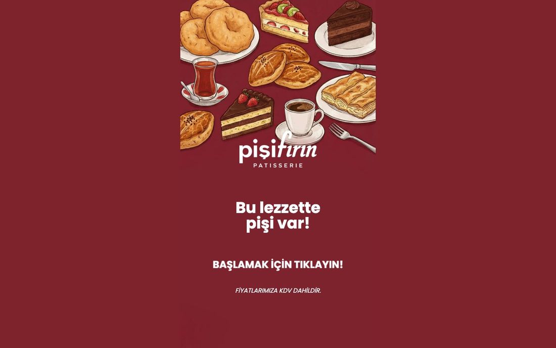 Pişi Fırın — QR Menu — QR Menu