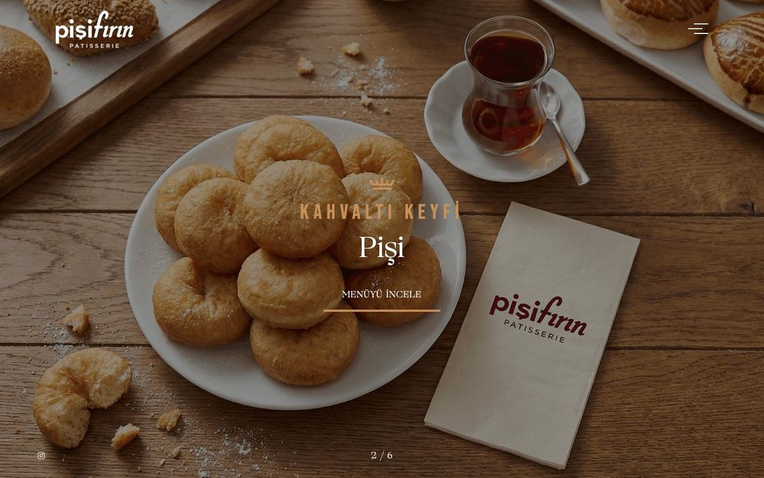 Pişi Fırın — Website
