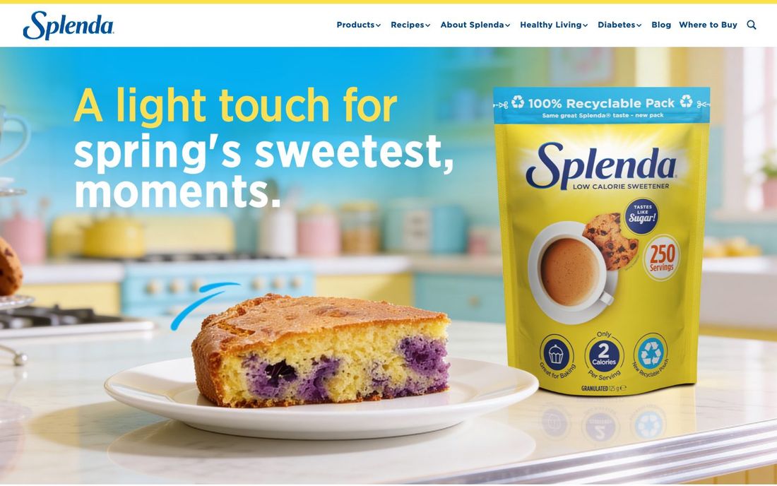 Splenda — Website